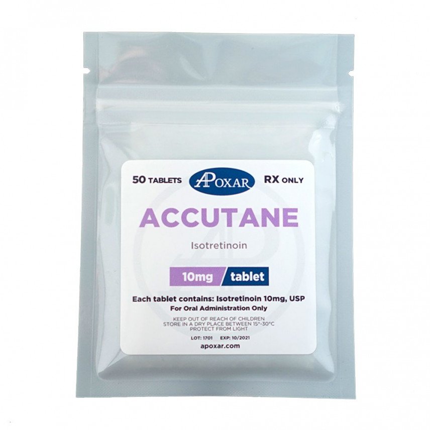 Accutane (Remove Acne) 10mg/50tabs - Apoxar